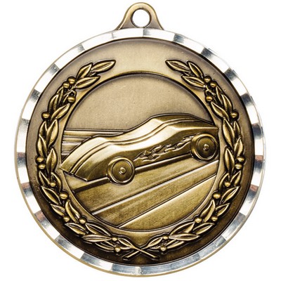 Pinewood Derby Diamond Cut Medal