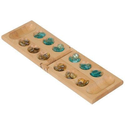 Wood Mancala Game Gift Set