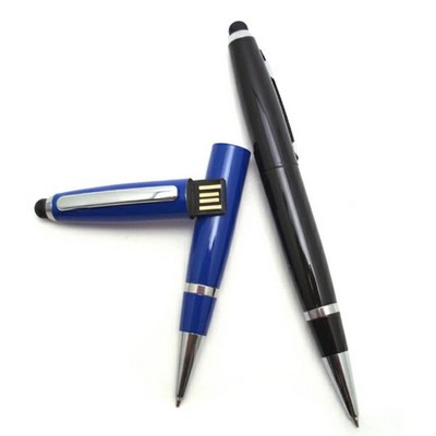 8GB - Executive Pen USB with Capacitive Stylus