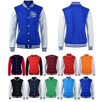 Outdoor Unisex Baseball Jacket