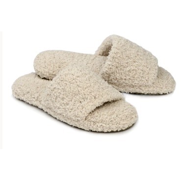 Spa Slippers - Solid - Chenilla Classic™ - Malt - S/M