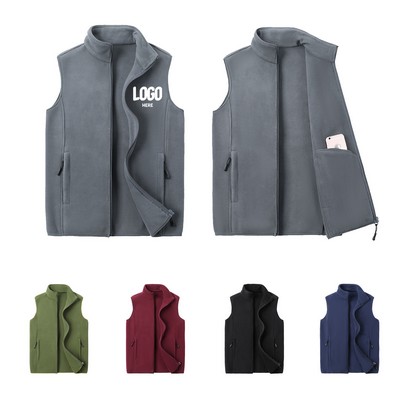 Fleece Sleeveless Warm Jacket