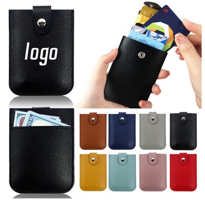 Premium Leather Card Case Wallet MOQ 50PCS