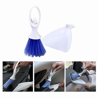 Car Cleaning Brush and Dustpan Combo Set