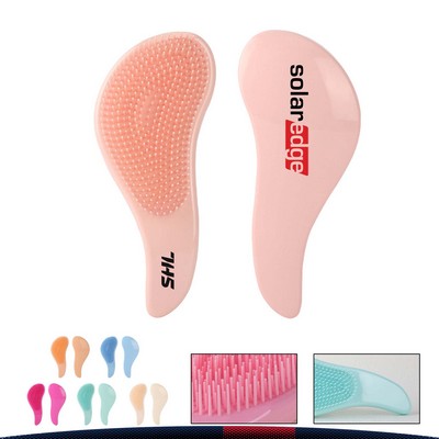 Solid Color Massage Comb