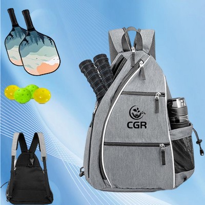 Sturdy Oxford Fabric Racket Bag for Sports Equipment