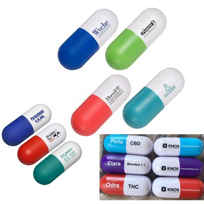 Pill Capsule Shaped Stress Reliever(Free shipping)