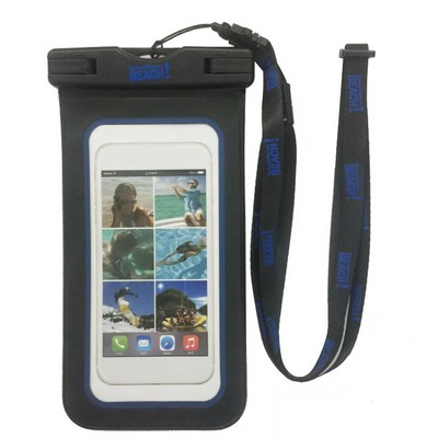 Waterproof Clear Holder Protector w/Lanyard