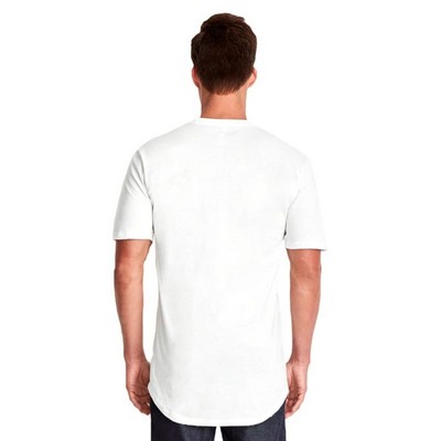 Next Level Apparel Men's Cotton Long Body Crew