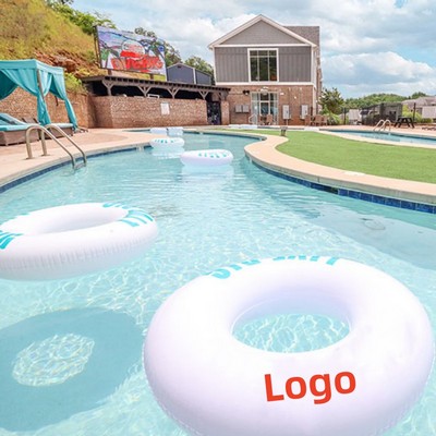 Custom 36" PVC Inflatable Pool Ring