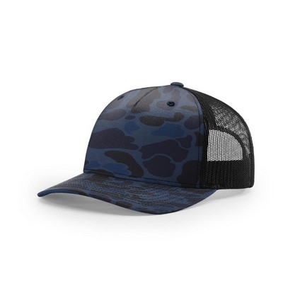 Richardson Printed Five-Panel Trucker Cap (Blank)