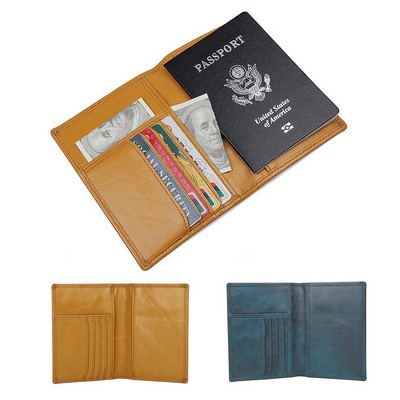 Passport Holder Travel Bifold Wallet