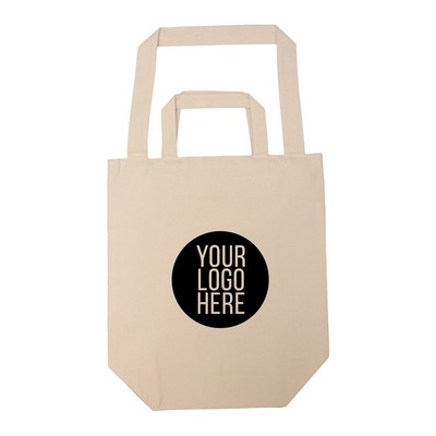 Dual Handle Cotton Shopping Bag