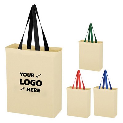 Reusable Canvas Grocery Tote Bag