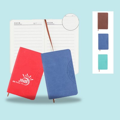 Compact Faux Leather Diary