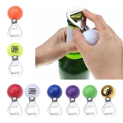 Golf Ball Shaped Bottle Opener