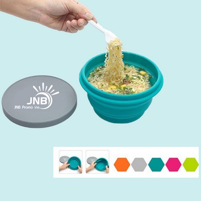 Multi-Purpose Breakfast Lunch Kitchen Silicone Bowl