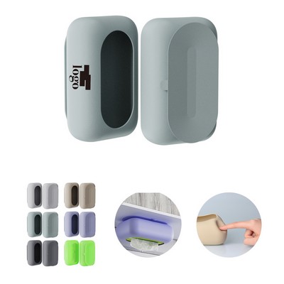 Portable Silicone Suction Cup Tissue Box