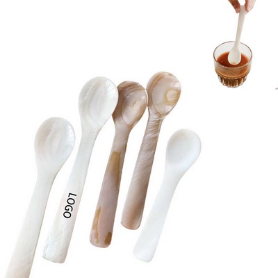 4.7" Natural Shell Ice Spoon