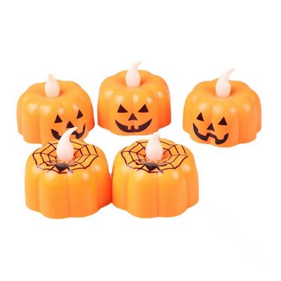 Halloween Pumpkin LED Candle