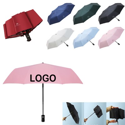 8 Bone Self-Opening Windproof Auto Umbrella