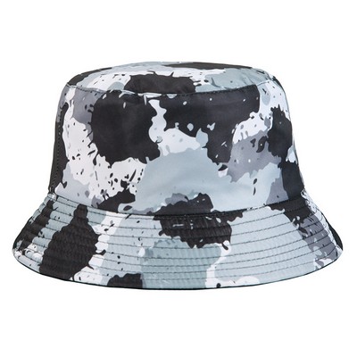 #54 Colorful Graffiti Print Pattern Bucket Hat For Men And Women