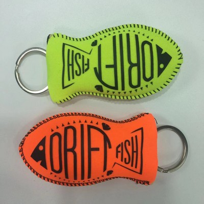 Fish Shaped Floating Keychain