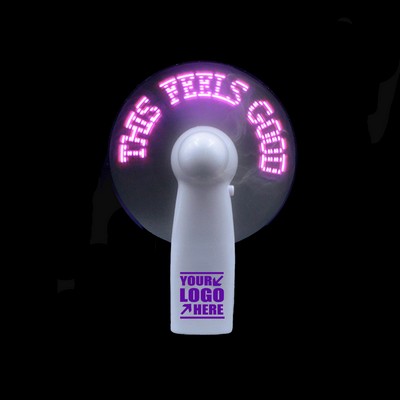 Led Flash Advertising Fan