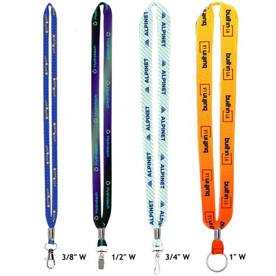 Everett Made in the USA Recycled Standard Material Lanyard