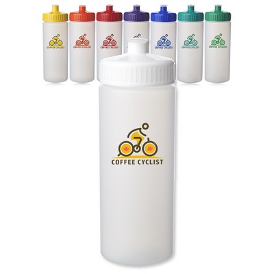 20 oz. Frosted Plastic Water Bottles