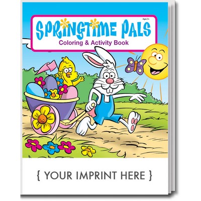 Springtime Pals Coloring Book Fun Pack