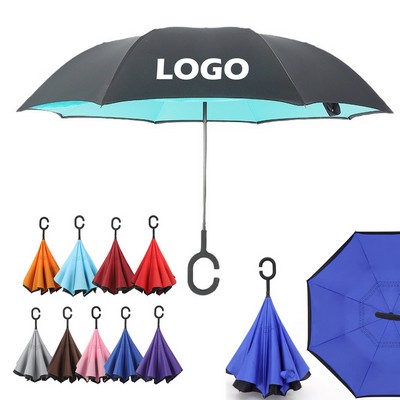 48"Arc Two-Tone Reverse Umbrella