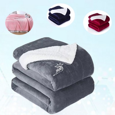 Soft and Thick Flannel Air Conditioning Blanket