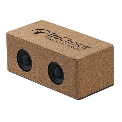 Eco-Friendly Cork Bluetooth Speaker & Wireless Charger