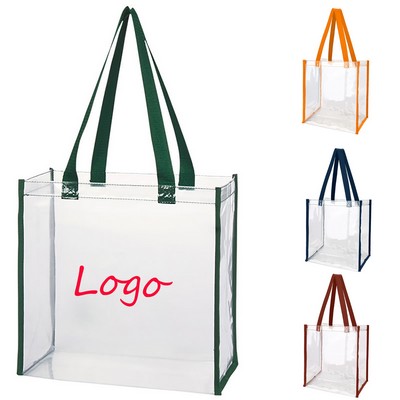 Clear Stadium Tote Bag