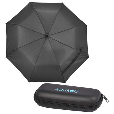 37" Compact Travel Umbrella With Case