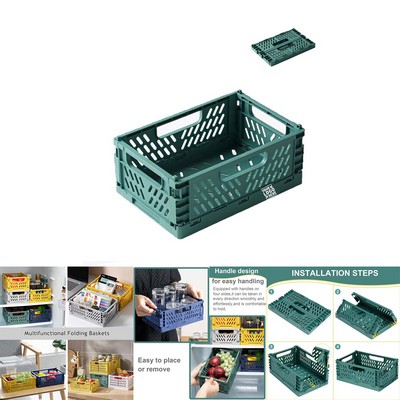 Folding Plastic Storage Basket