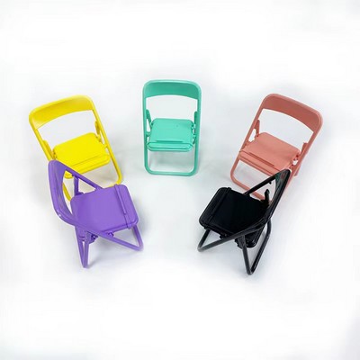 Mini Chair Shape Cell Phone Holder