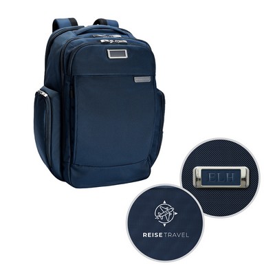 Briggs & Riley Baseline Traveler Backpack - Navy