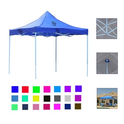 Custom Printed Pop Up Canopy Tent with Steel Frame