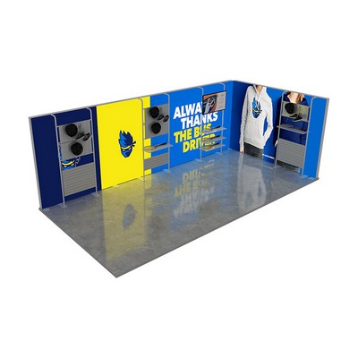 20ft Backlit Trade Show Display - Design 5 (Double Sided)