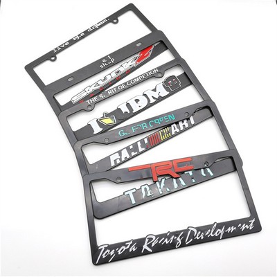 plastic license plate holder for US market