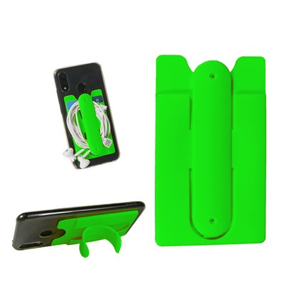 Silicone Mobile Phone Wallet Stand