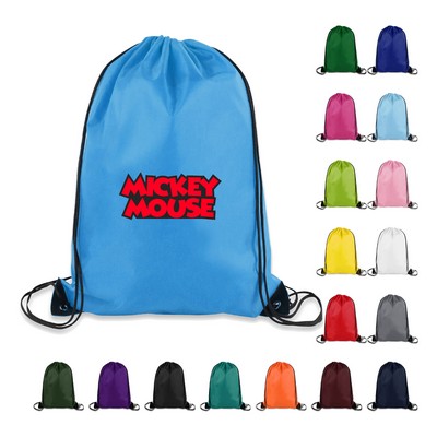 Drawstring Polyester Backpack