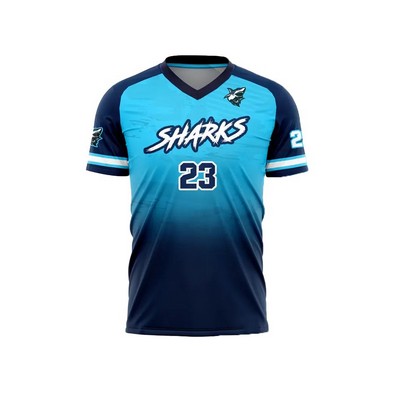 Custom Sublimated Replica Fan Soccer Jersey