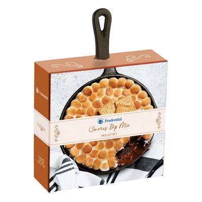 5" Cast Iron Skillet S'mores Dip Kit