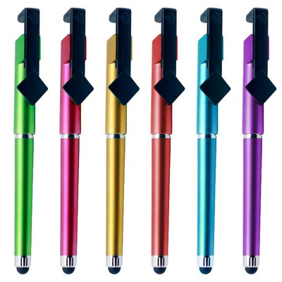 Promotion 2 in 1 Stylus Touch Ballpoint Pen with your QR code