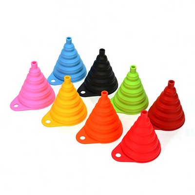 Silicone Collapsible Funnel Tools