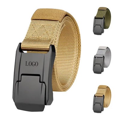 Zinc Alloy Buckle Tactical Belt