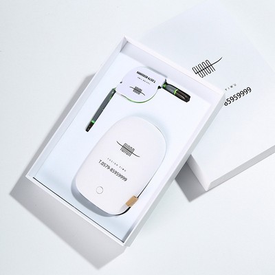 2Pcs Power Bank and Charging Cable Gift Set